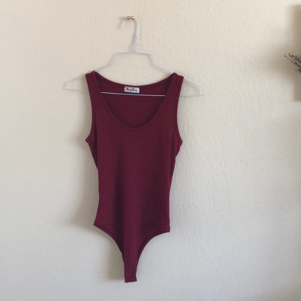 A tank top bodysuit